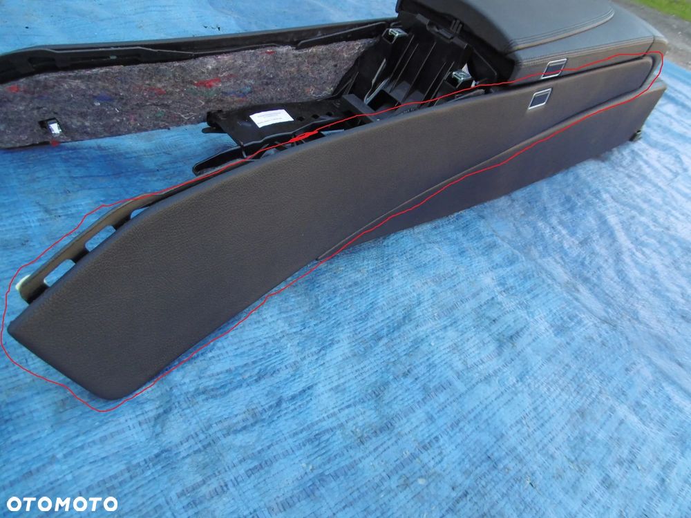 OSŁONA OBUDOWA LISTWA TUNELU ŚRODKOWEGO BOCZNA LEWA CZARNA MERCEDES CL W216 C216 - 1