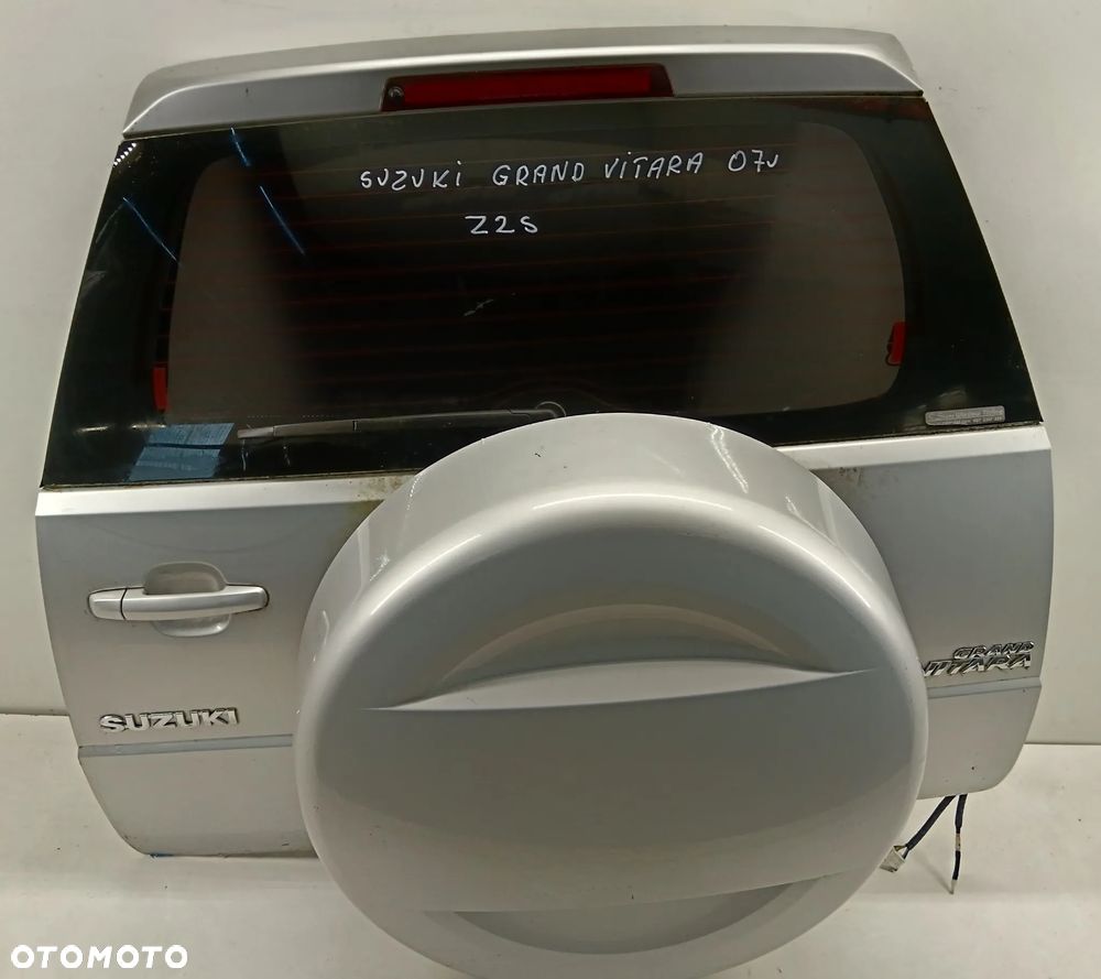 KLAPA BAGAŻNIKA TYLNA SUZUKI GRAND VITARA II 05-12 Z2S - 1