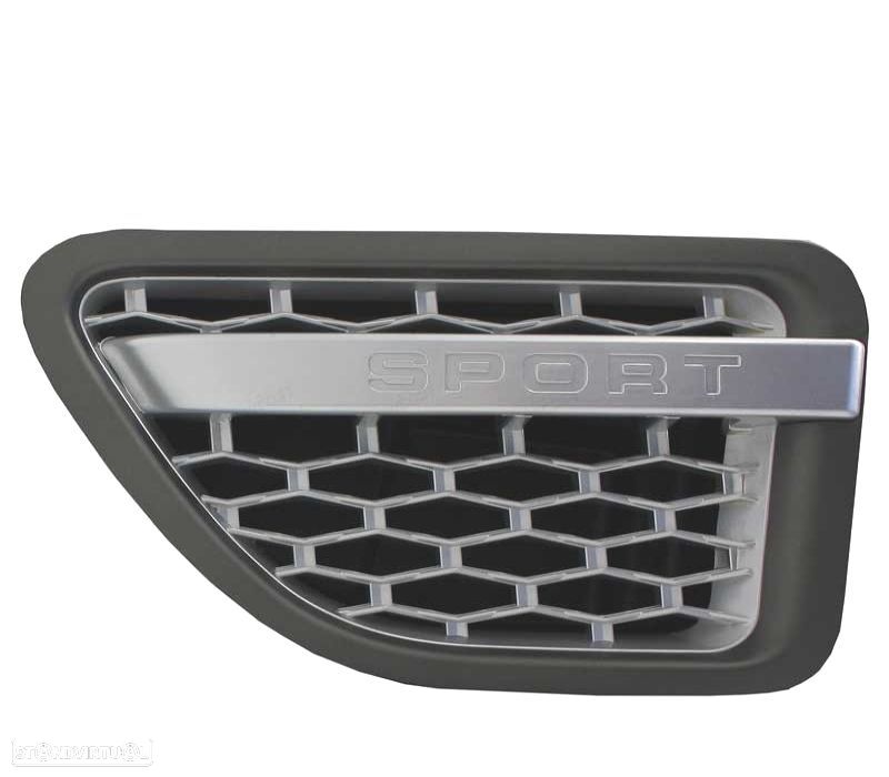GRELHAS LATERAIS RANGE ROVER SPORT 05-09 AUTOBIOGRAPHY SILVER EDITION - 3