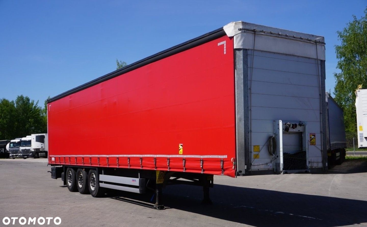 Schmitz Cargobull SCS, podnoszona oś - 1