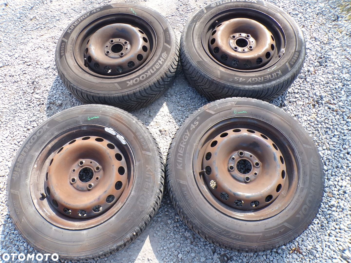 KOŁA FELGI 14 CALI 175 /70R4 FIAT FIORINO NEMO QUBO BIPPER KOMPLET - 2