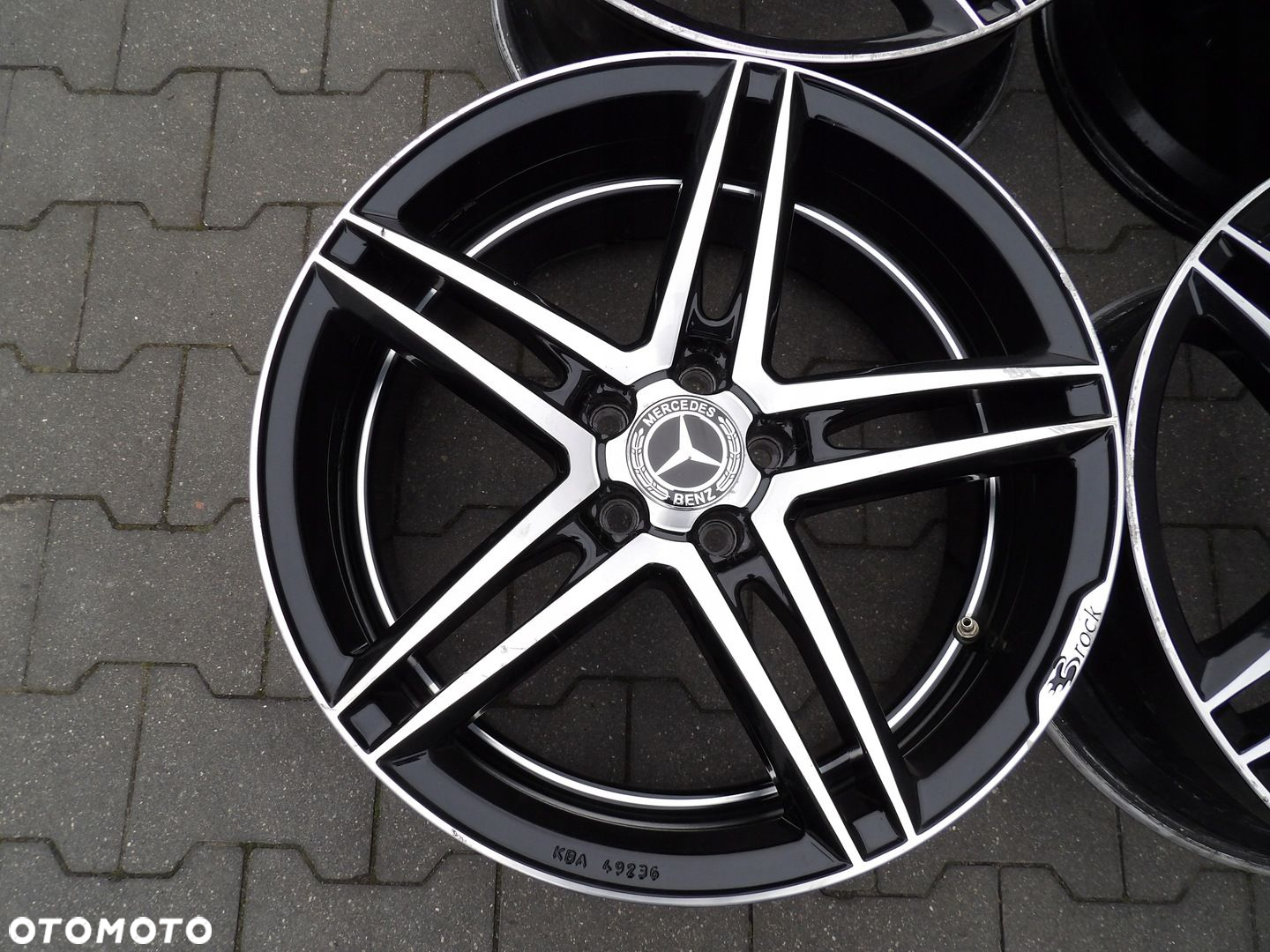 ALUFELGI ORYGINAŁ 19 BROCK MERCEDES 5X112 - 3