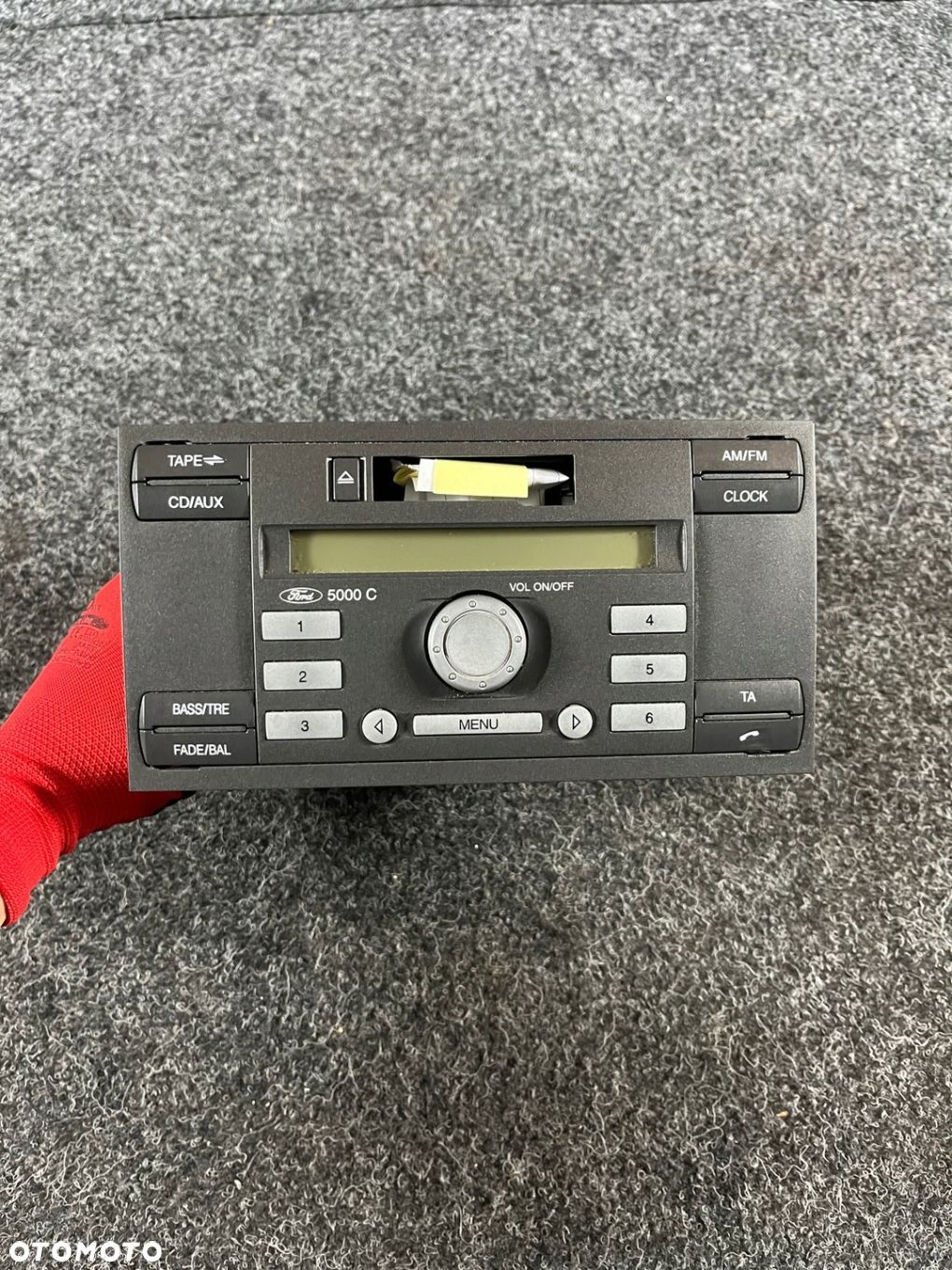 ford radio fabryczne Visteon 5000c  kod 6S61-18K876-AJ - 1