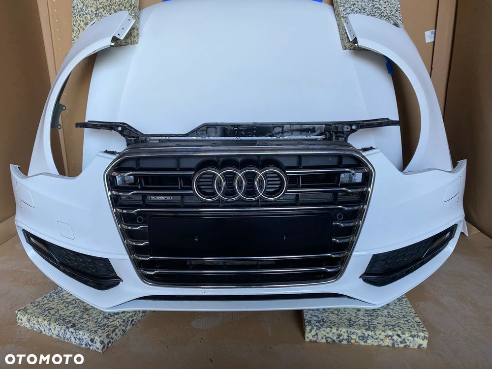 AUDI A5 8T LIFT S - LINE kompletny przód zderzak maska BEZ MALOWANIA LS9R - 9