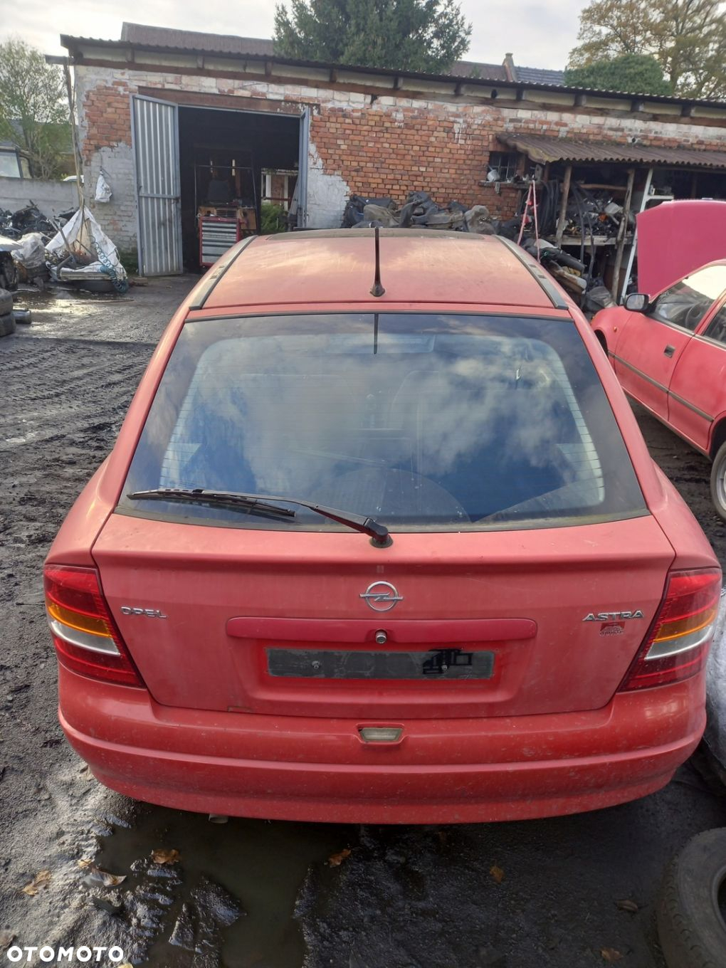 SZYBA Z Drzwi prawe przednie Opel astra G II 2001r Y 547 - 4