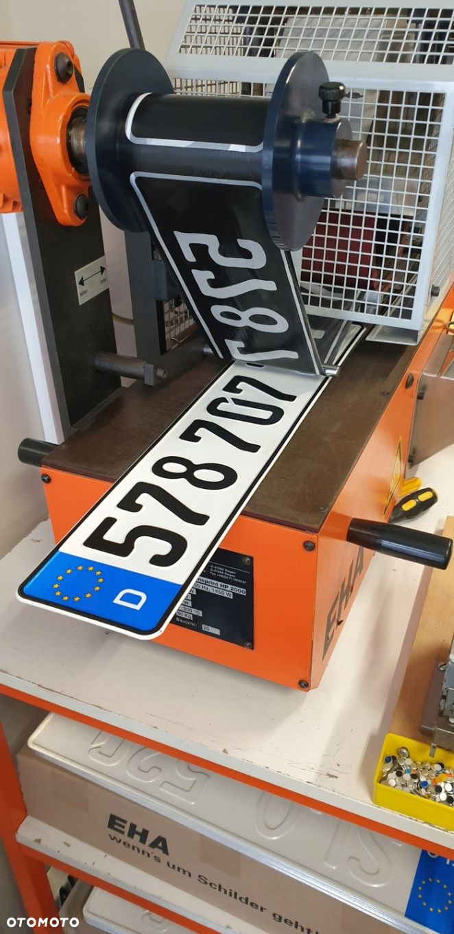Tablica rejestracyjna EST - Estonia Estońska - 2