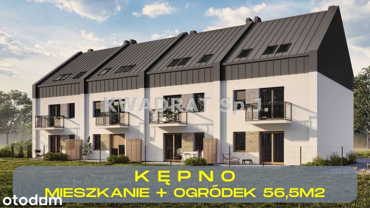 Mieszkania w Kępnie pow. 56,50m2 ogródek + taras