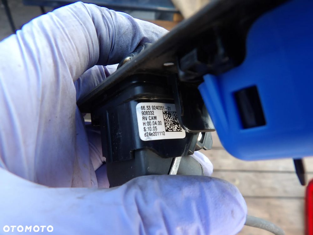 BMW - F30 - KAMERA COFANIA , WTYCZKA , PRZEWÓD - KOMPLET - 9240351 - 2