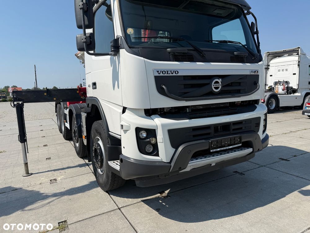 Volvo FMX 410 / WYWROTKA + HDS / 8X4 / KIPER 2 STRONY / MANUAL / EURO 5 / Z FRANCJI / STAN BDB / / / - 28