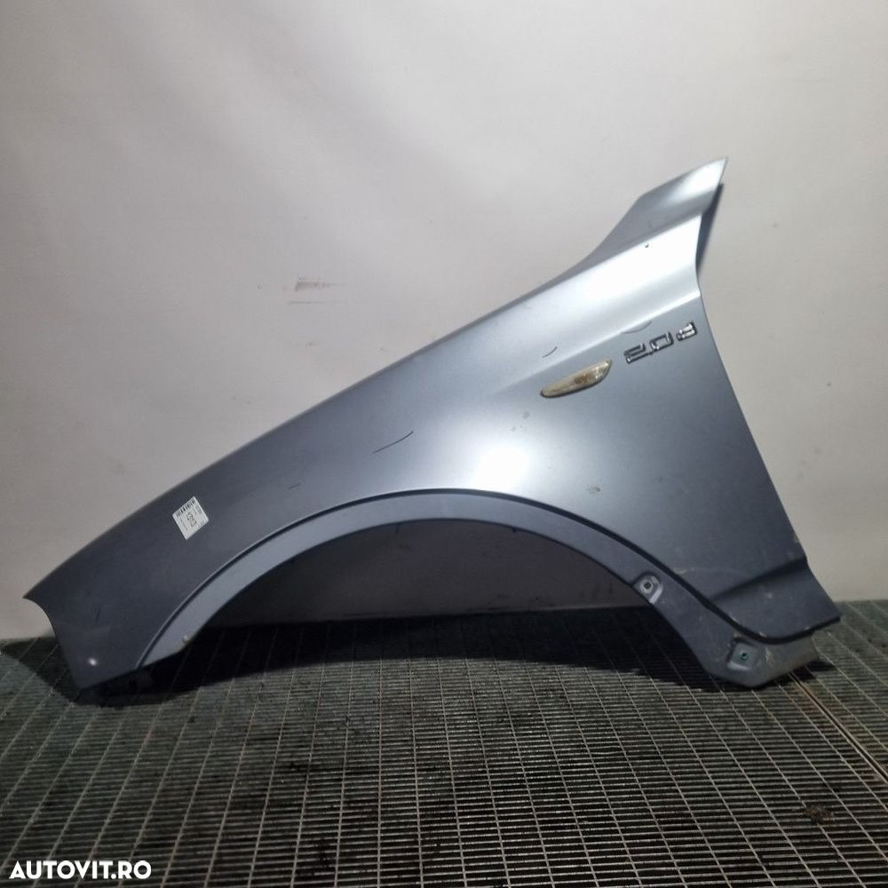 Aripa Stanga Fata BMW X3 E83 2003 - 2006 4 Usi Blue Water Metalizat 896 (1313) - 1