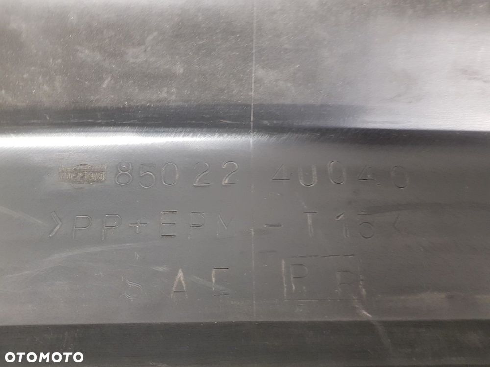 ORYGINALNY FABRYCZNIE NOWY ZDERZAK TYLNY TYŁ NISSAN ALMERA TINO 00-06 850224U40 - 8