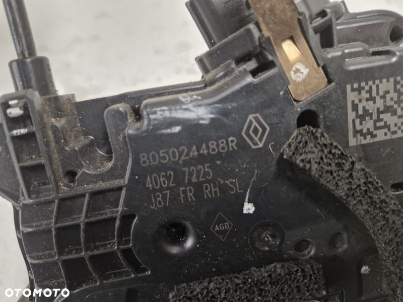 RENAULT CAPTUR I 1 ZAMEK DRZWI PRAWY PRZÓD PRZEDNI EU 5 PIN 805024488R - 9