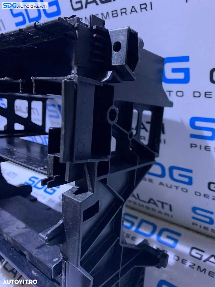 Consola Suport Centrala Rama Single 1 DIN Audi A4 B7 2005 - 2008 Cod 8E0858005E - 4