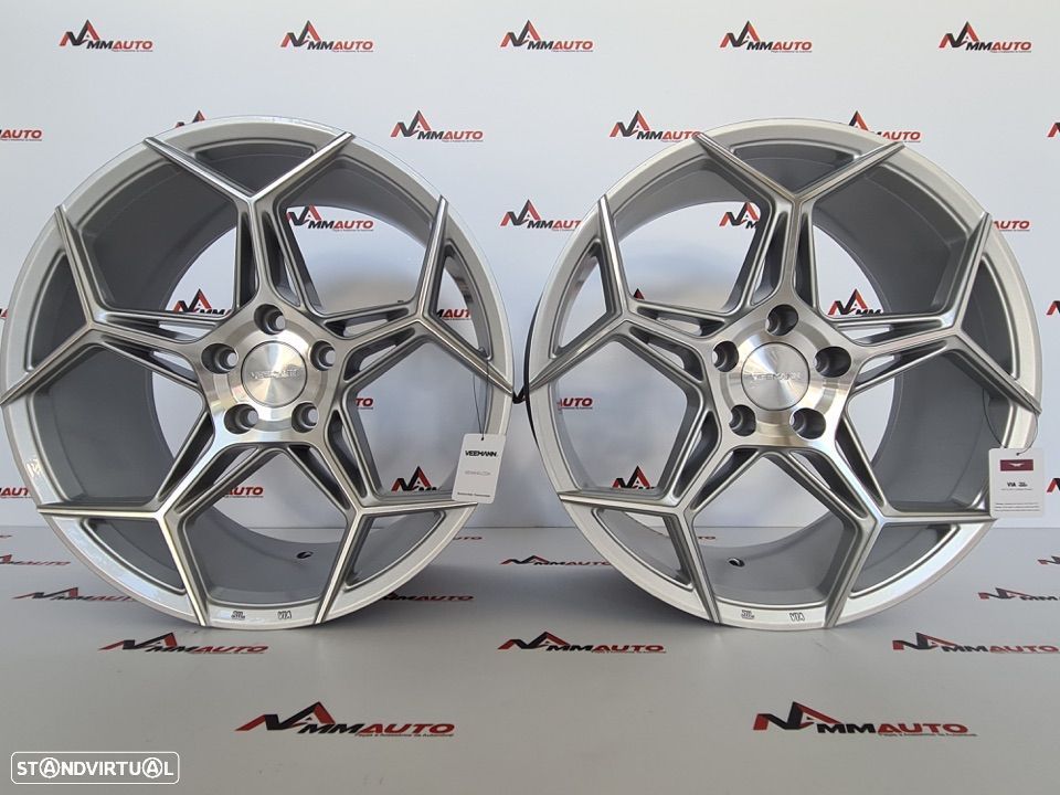 Jantes Veemann V-FS40 Machined Silver 18 - 1
