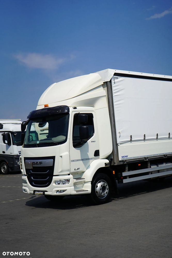 DAF LF / 260 / E 6 / ACC / BURTOFIRANKA + WINDA / ŁAD. 8 975 KG / 18 PALET - 21