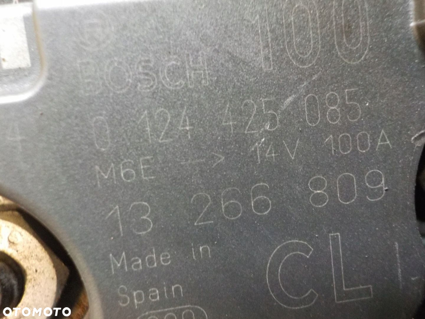 MERIVA B CORSA ASTRA ZAFIRA 1.4 T 12r 120KM A14NEL alternator 13266809 - 5