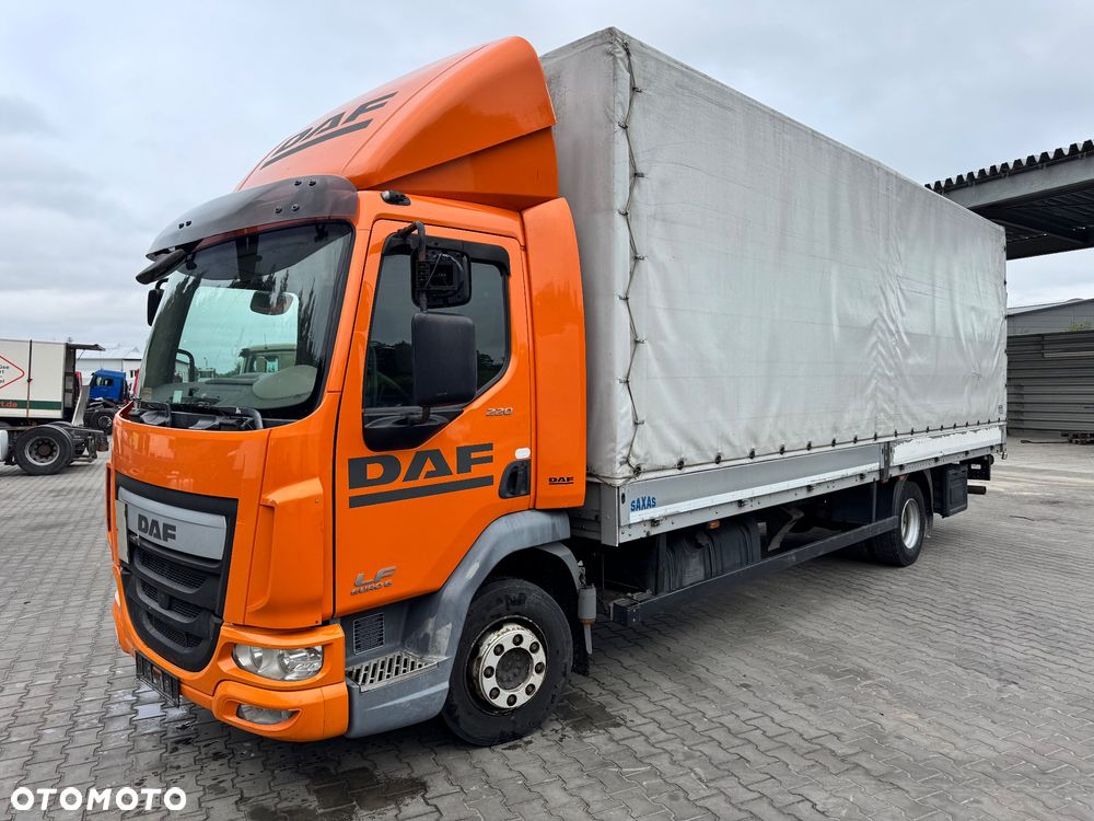 DAF LF Euro 6, burto-plandeka, solówka - 2
