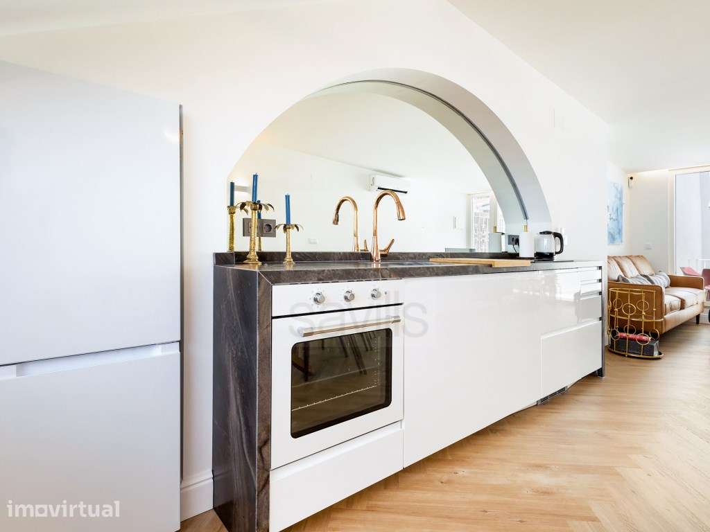 Apartamento T2 duplex com terraço, em Belém, Lisboa - Grande imagem: 3/17