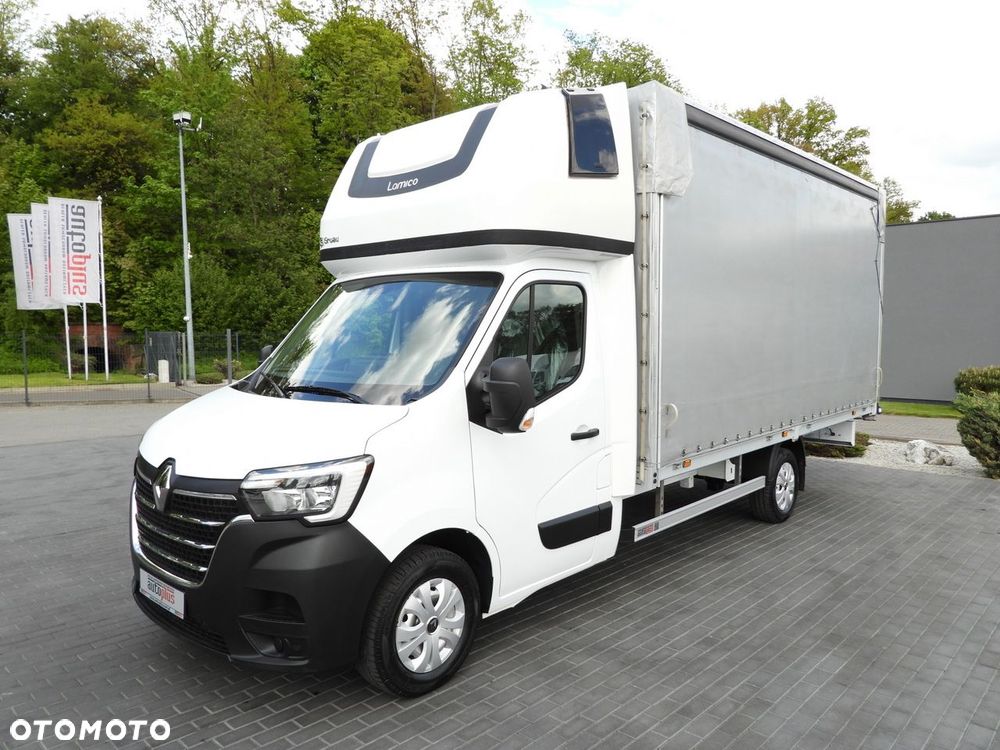 Renault MASTER  PLANDEKA 10 PALET WEBASTO TEMPOMAT LEDY PNEUMATYKA KLIMATYZACJA  165KM - 7