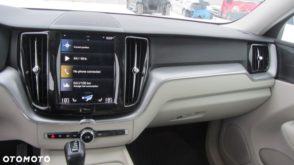 VOLVO XC60 II DESKA KONSOLA ROZDZIELCZA HEAD UP JASNA AIRBAG PASY ORYGINAŁ - 3