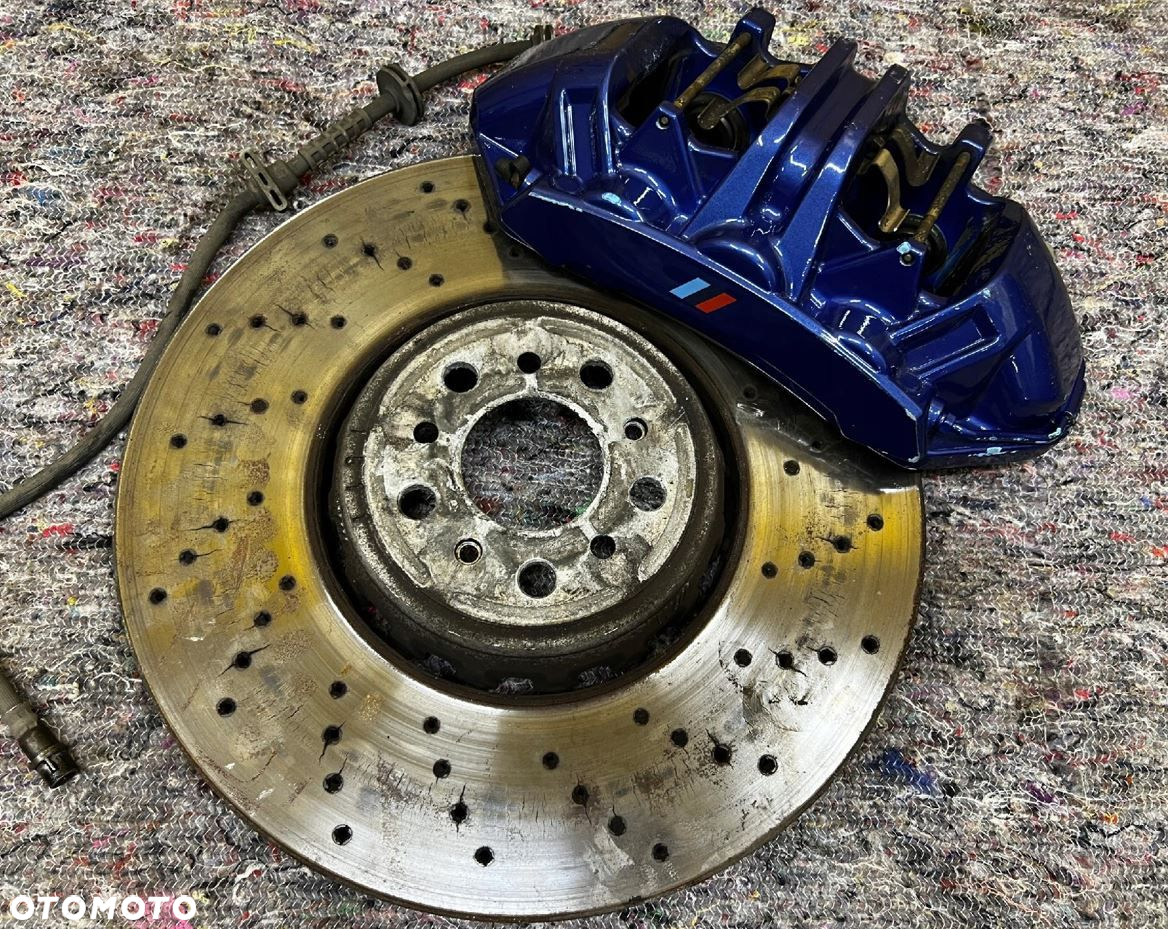 KOMPLET TARCZE HAMULCE ZACISKI PRZÓD TYŁ M-POWER BMW M5 F90 - 10