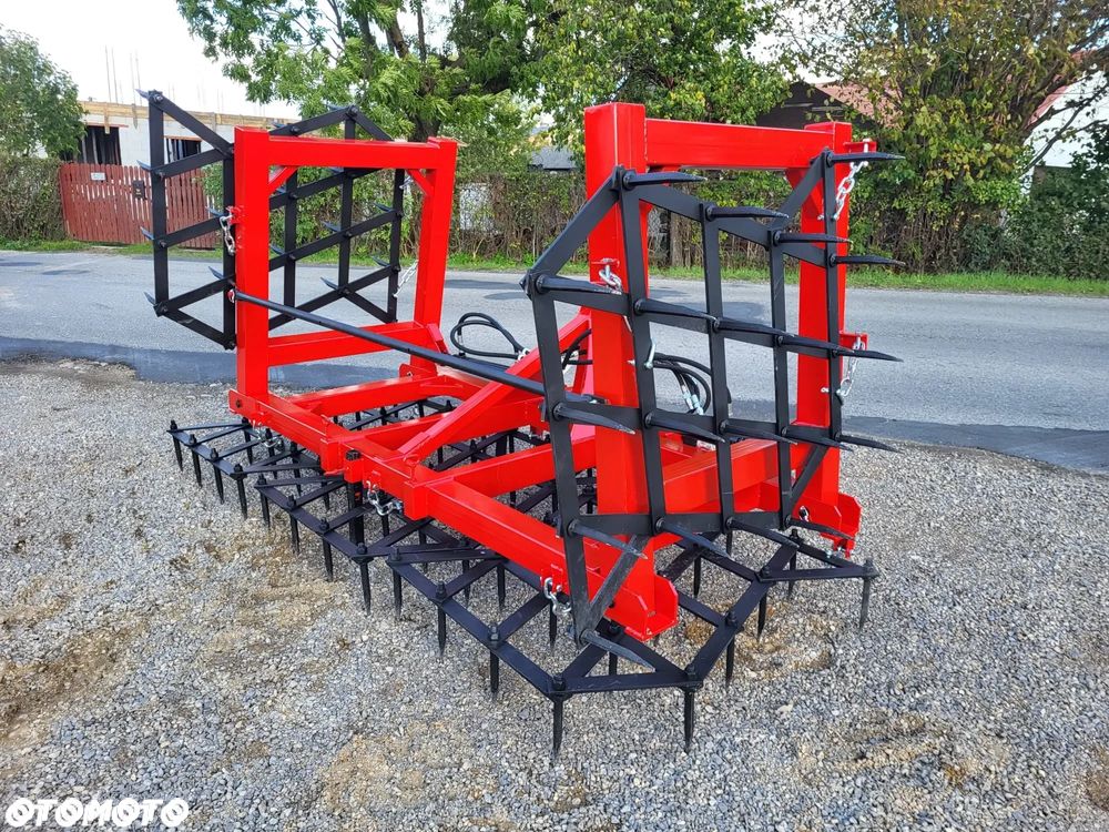 BRONY POLOWE HYDRAULICZNIE składane CIĘŻKIE *5pól *2 siłowniki *20 ząb - 5