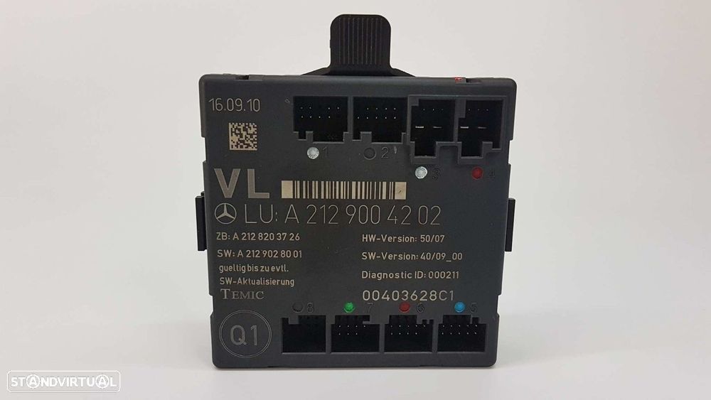 CENTRALINA/BOMBA FECHO CENTRAL MERCEDES CLASE E (W212) LIM. 220 CDI BLUEEFFICIEN... - 3