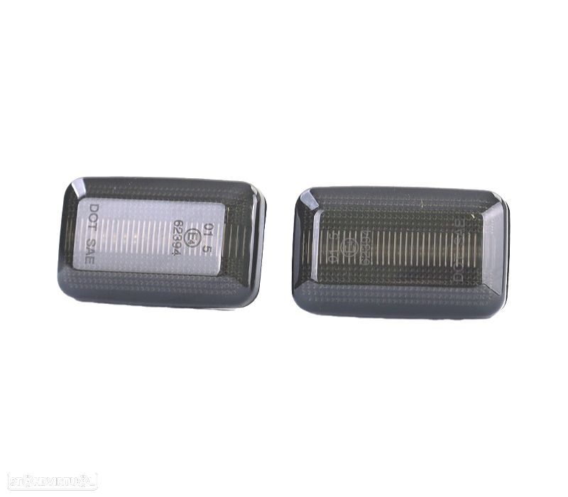 PISCAS LATERAIS VOLKSWAGEN VW PARA AUDI LED PRETO FUMADO - 1