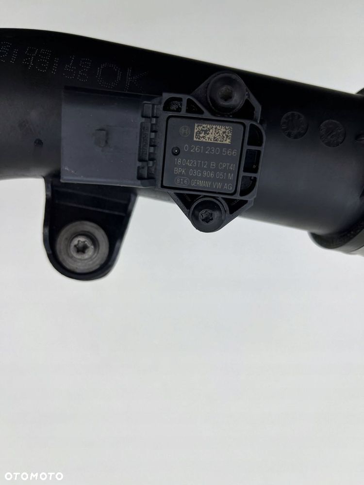 VW GOLF VII 2.0 TFSI RURA PRZEWÓD WĄŻ INTERCOOLERA 6C0145770A - 3