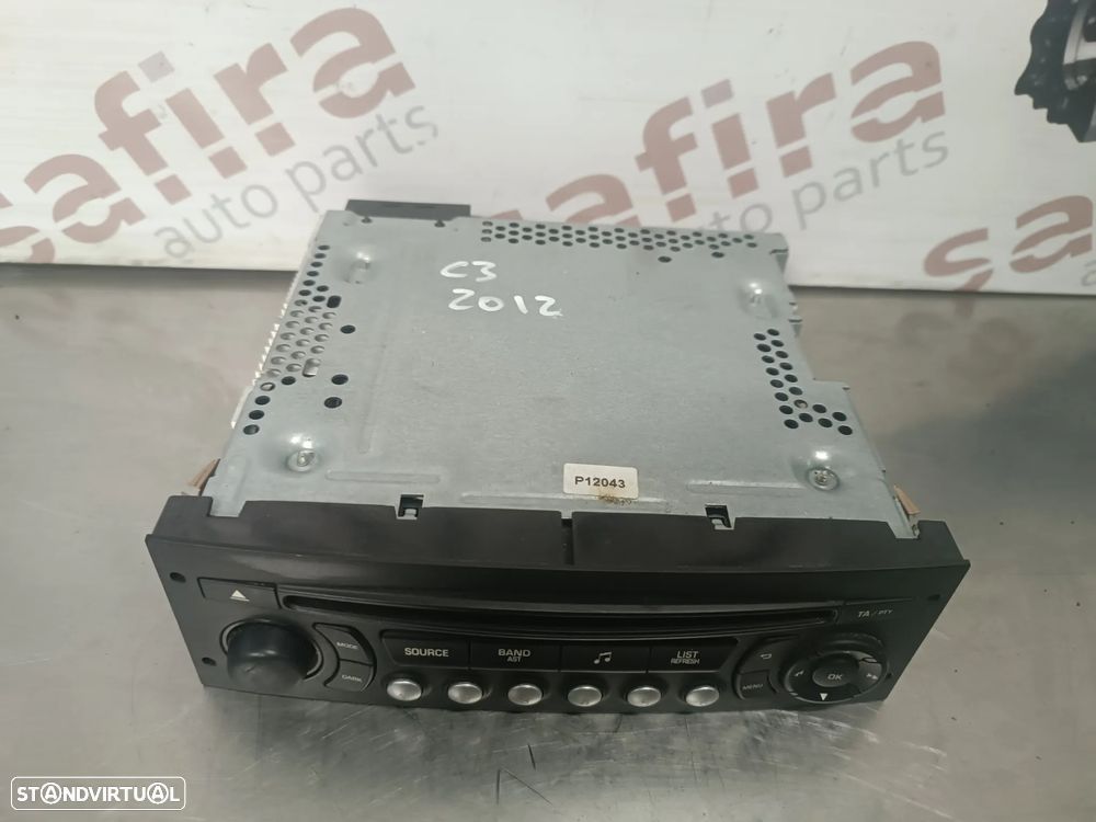 AUTO-RADIO ORIGINAL CITROEN C3 II / DS3 REF. 98032839XT RD4 A2C31370301 - 4