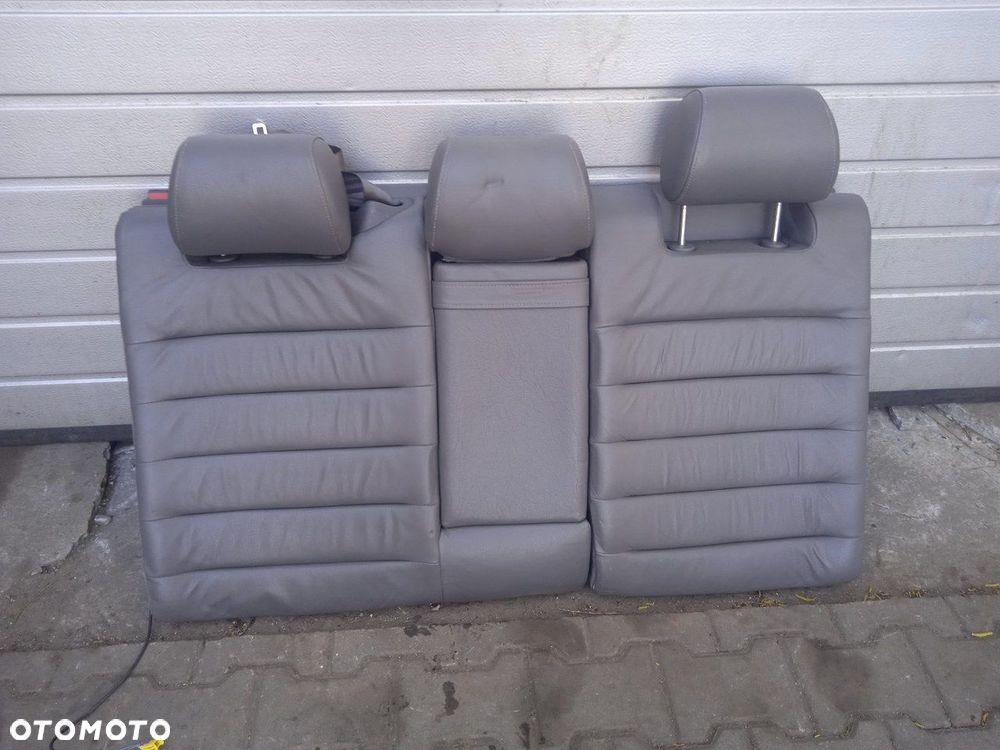 Fotel Kierowcy Pasażera Oparcie Kanapy Audi A6 C5 Skórzane - 8