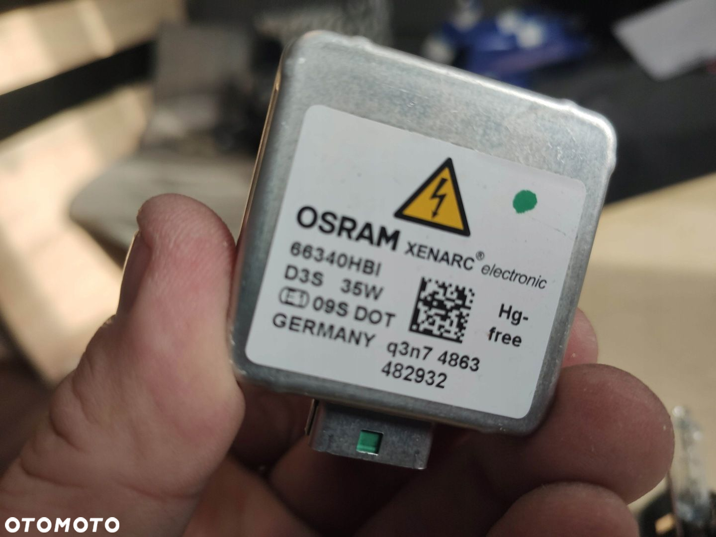 ŻARNIK XENON D3S 35W OSRAM PHILIPS - 2