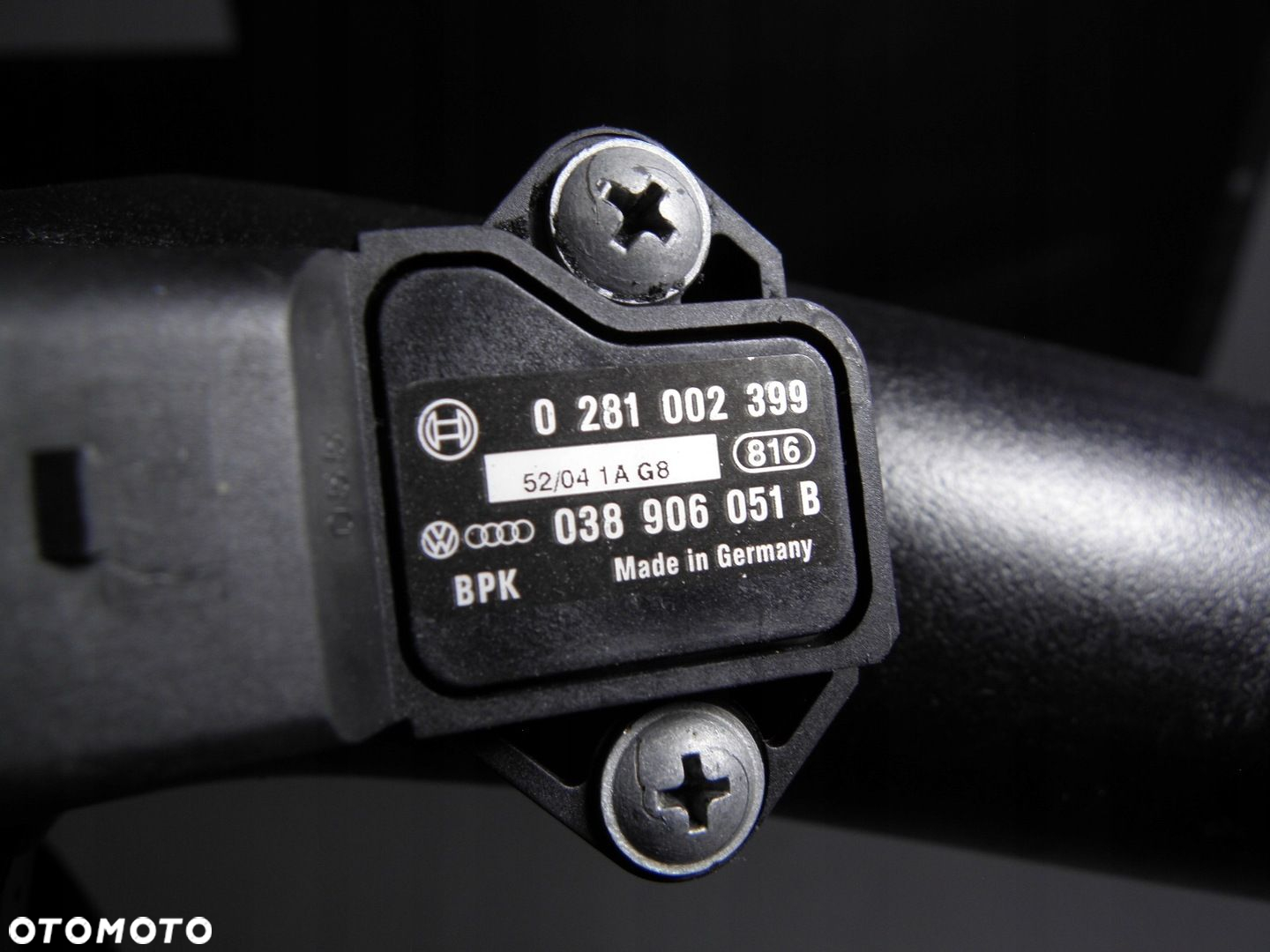 AUDI A3 8P 1.9 BJB // PRZEWÓD INTERCOOLERA - 4