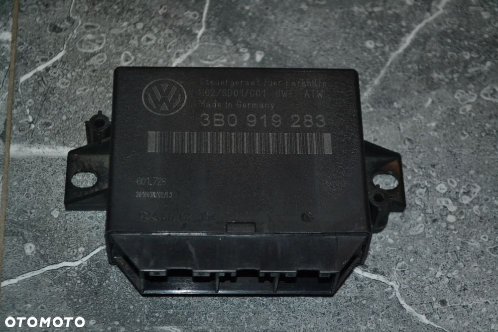 VW PASSAT MODUŁ STEROWNIK PARKTRONIC 3B0919283 - 1