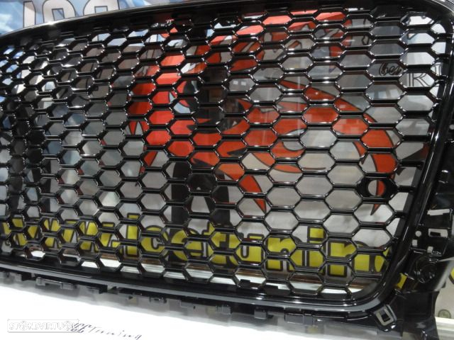 Grelha frontal audi a3 8V 12-16 HATCHBACK / LIMOUSINE / CABRIO, RS3 LOOK preto brilhante - 13
