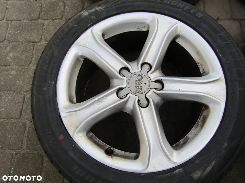 KOŁA FELGI ALUMINIOWE R17 AUDI 5X112 ET 45   07 15R - 5