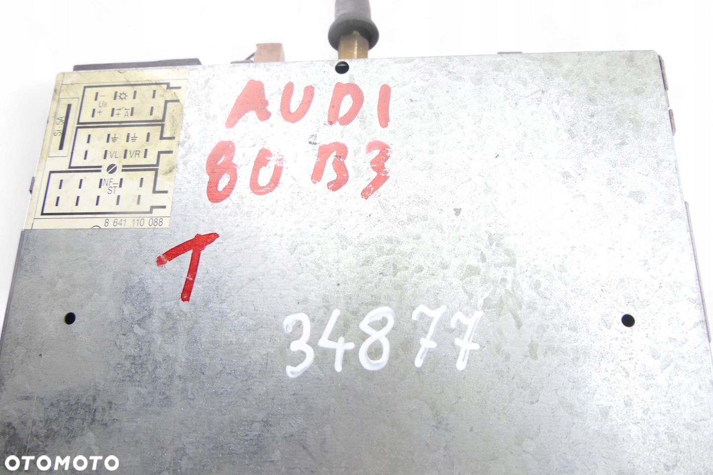Radio Alpha AUDI 80 B3 1990R 893035156A - 8