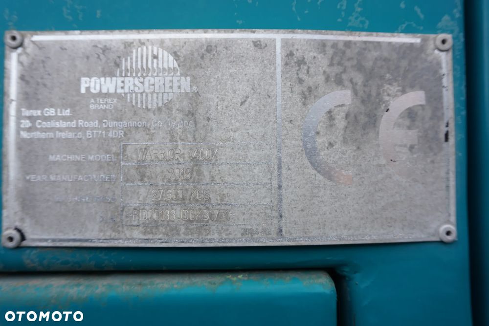 Powerscreen Warrior 1400X 2500MTH - 30