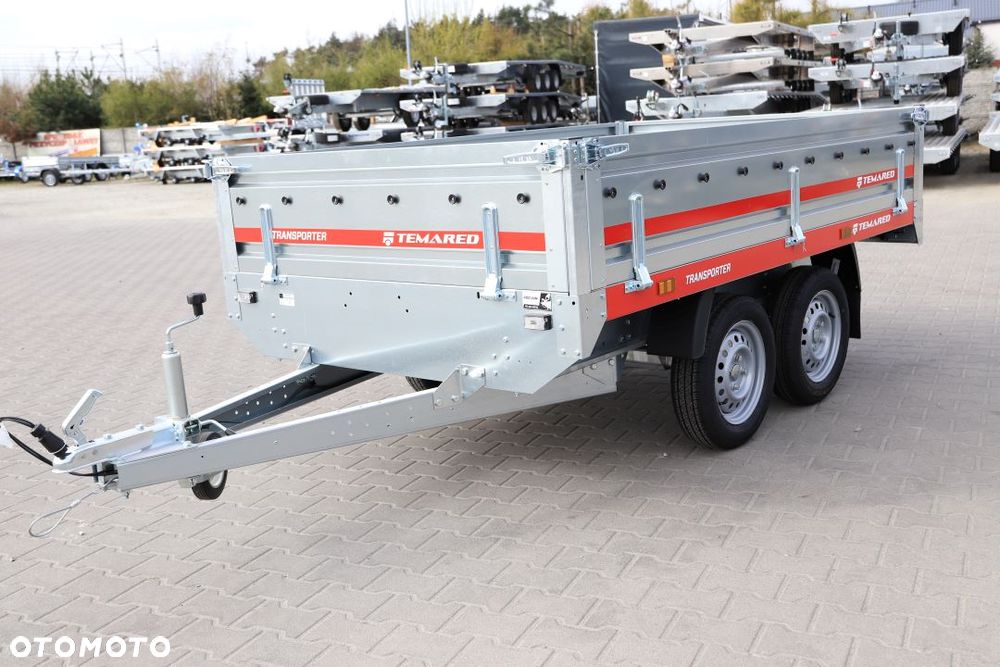 TEMARED TRANSPORTER 2515/2 0,75T 254x151x40 cm , 2 osie, dmc 750 kg - 10