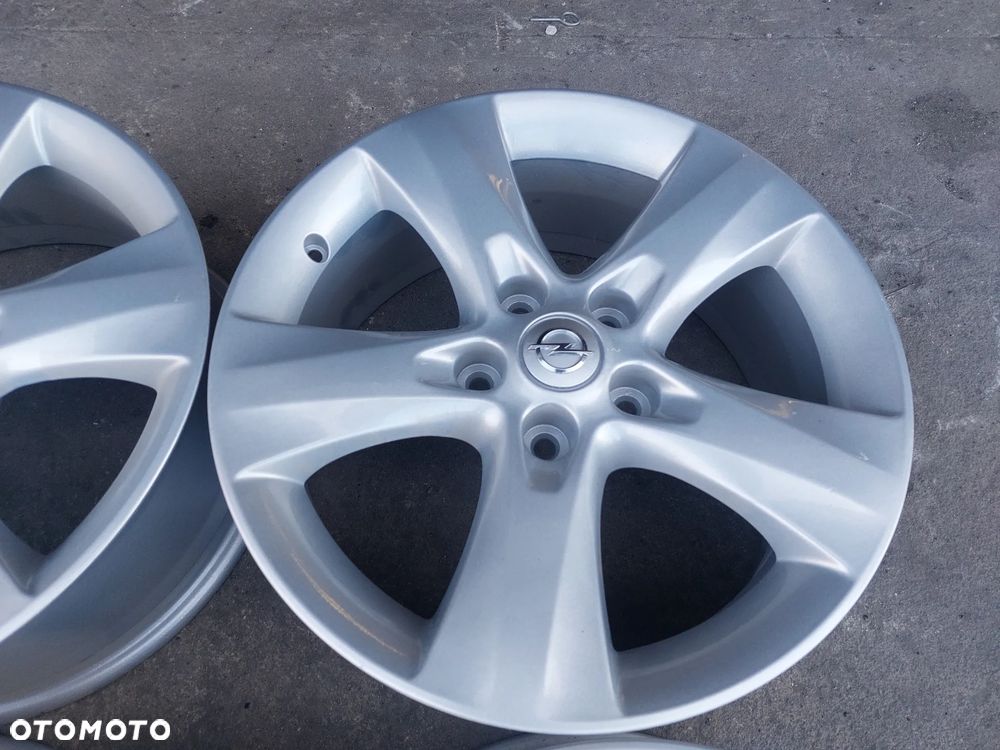 OPEL ASTRA J ZAFIRA C FELGI ALUMINIOWE R17 7J ET44 5X115 OE 13259247 PROSTE! JAK NOWE! - 4
