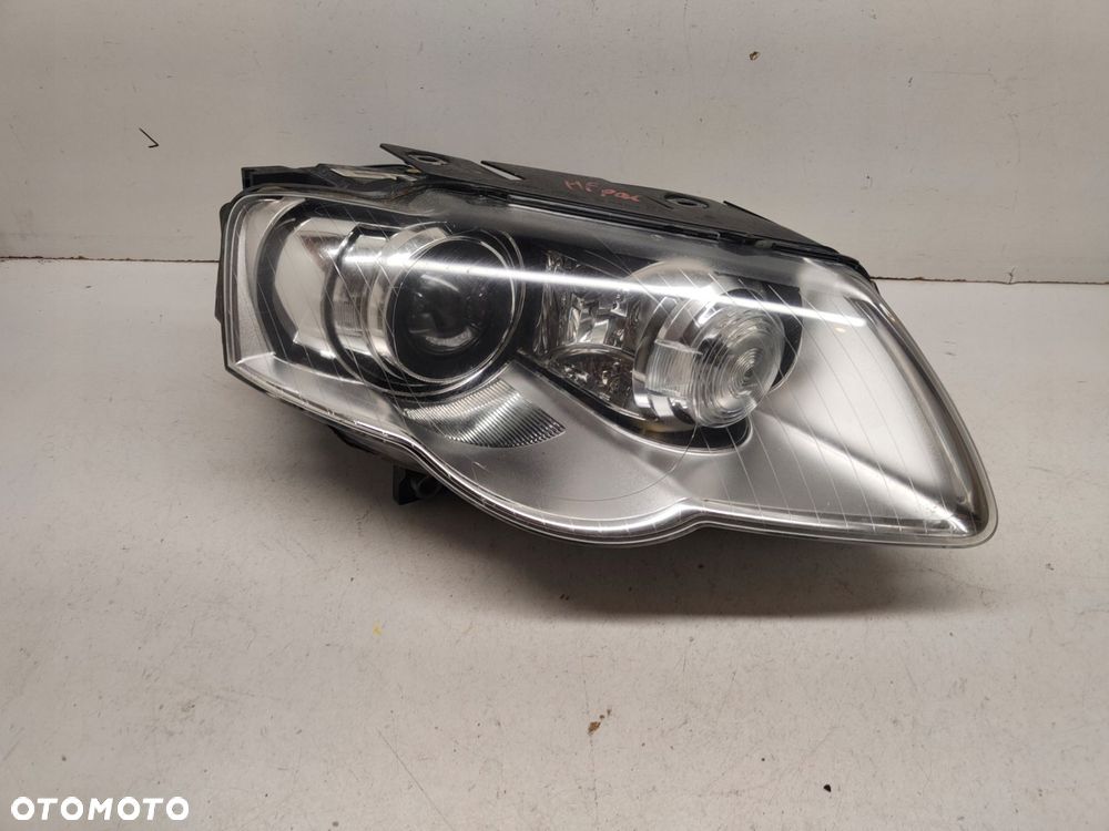 passat b6 lampa prawa przód bi-xenon 3c0941752k eu - 1