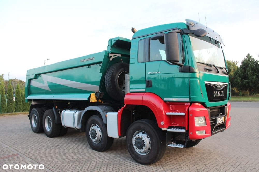 MAN TGS 35.500 8x6 WYWROTKA KIPPER Z NIEMIEC - 5