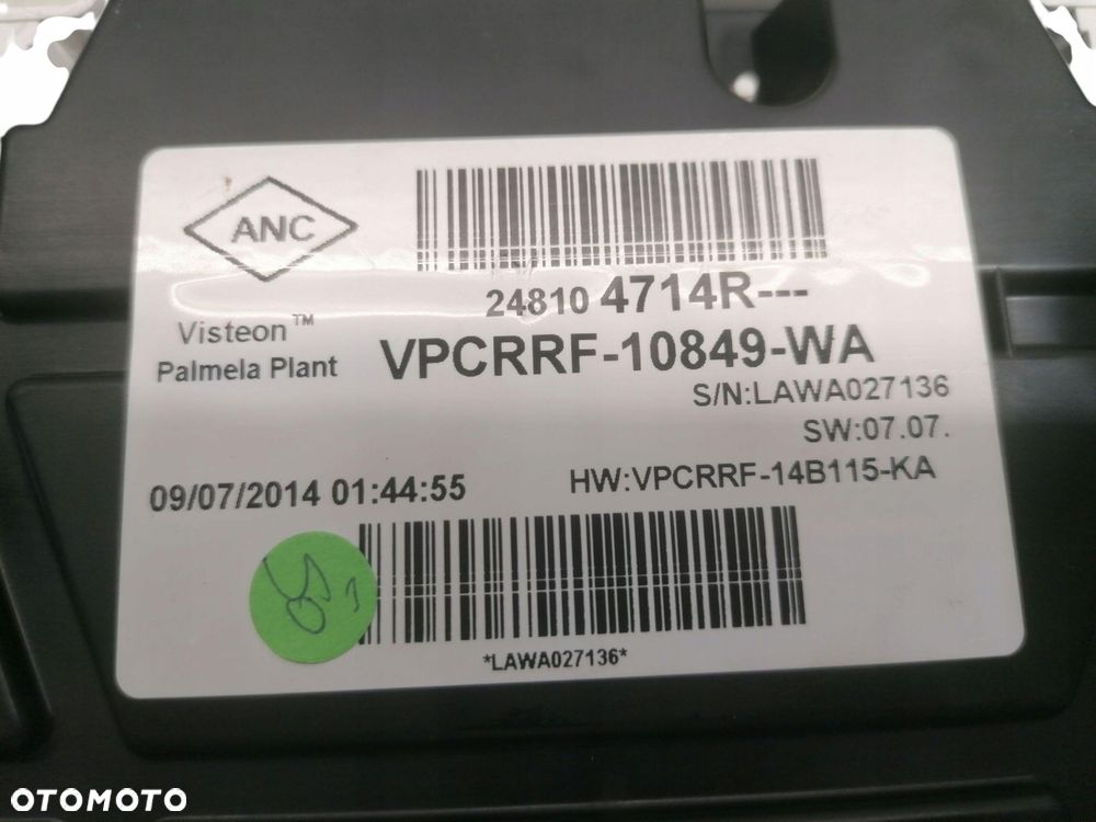 licznik renault clio iv 0.9 tce 12-20 248104714r - 5