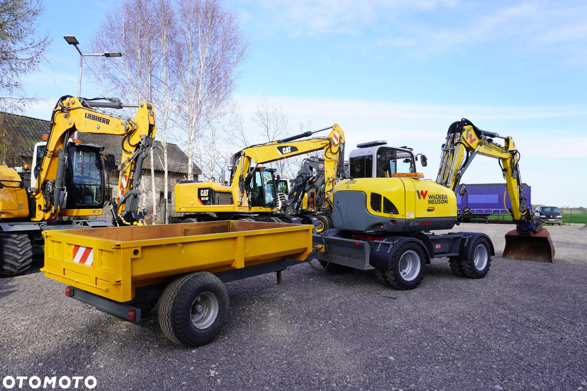 Wacker Neuson EW 100 ROTOTILT + Szczypce  Przyczepa - 12