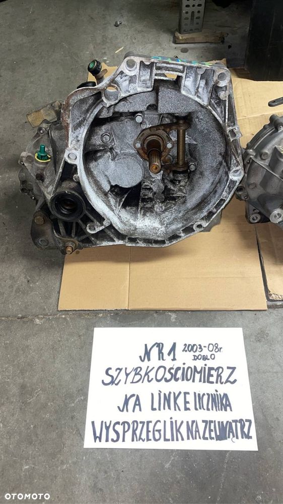 SKRZYNIA BIEGÓW FIAT DOBLO FIORINO 1.3 JTD 10- - 4