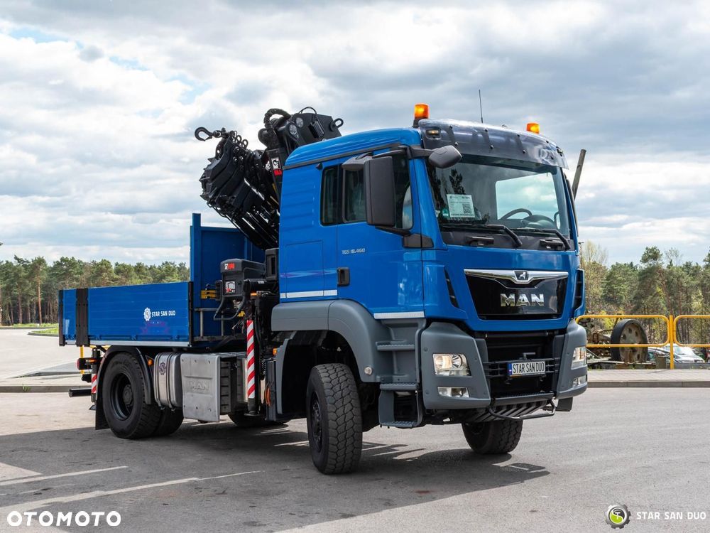 MAN TGS 18.460 4x4 HIAB 322 E-6 HIPRO HDS Żuraw - 12