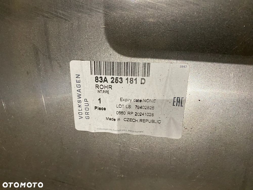 Audi Q3 83A 2.0 TDI wydech tłumik wieszaki uchwyty 83A253181D 32km jak nowy - 11