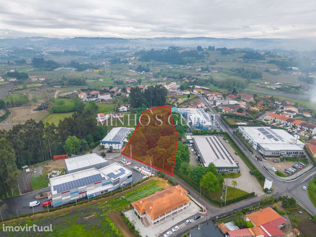Lote Industrial c/ PIP para construção de até 4 Pavilhões - Felgueiras - Grande imagem: 2/22
