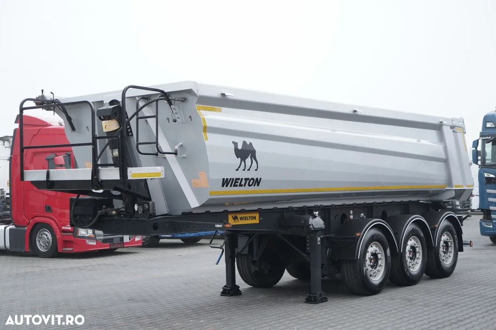Wielton WIELTON / BASCULATOR / 26 M3 / GREUTATE: 4700 KG / CP CHUTTER / AXĂ RIDICATĂ / - 5