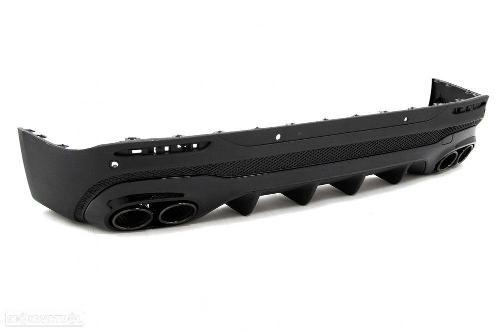 Difusor com Ponteiras Mercedes GLB X247 SUV (2020 em diante) - 2